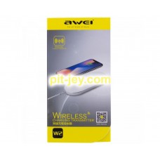 Адаптер для телефона беспроводной AWEI W2 + WIRELESS CHARGE 