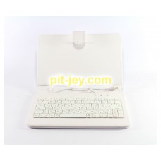 Чехол + KEYBOARD 7 white micro 