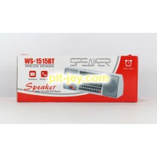 Моб.Колонка SPS WS 1515 BT+ Clock 