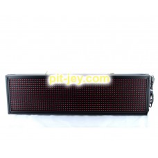 Бег. строка 71*40 Red doule side / Двухстороняя 